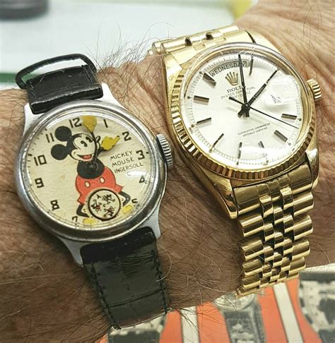 disney world rolex watch|original mickey mouse watches.